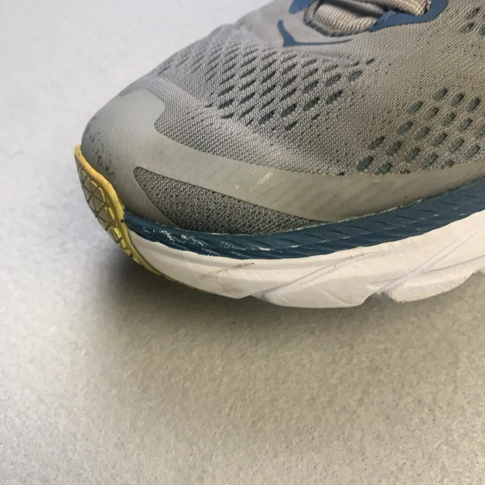Hoka One One Clifton 6 Shoes Womens Size 9.5 Blue Running Sneakers 1102873
